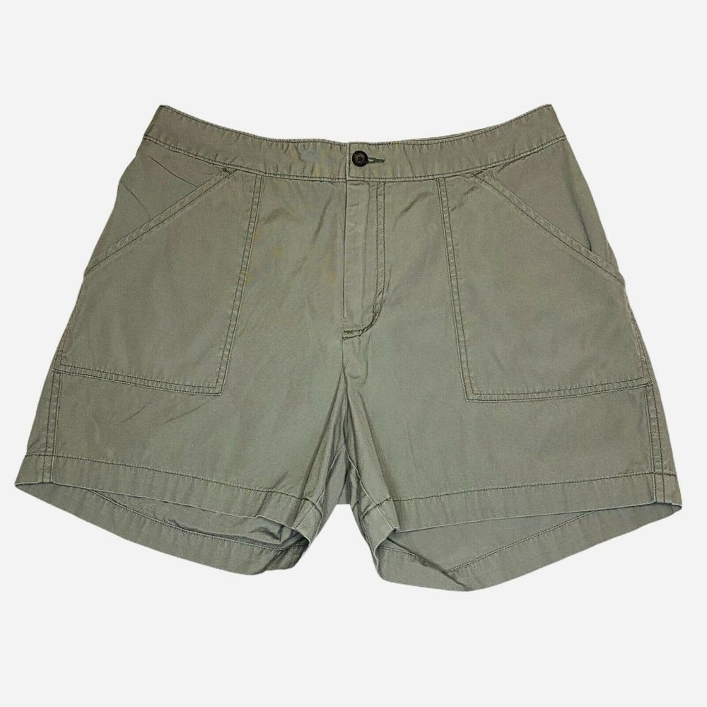 WOOLRICH Field Stone Shorts Green Women's Size 12